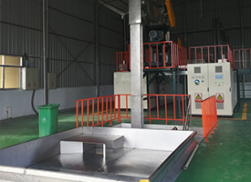 Daily processing of 10 tons of kitchen waste disposal center
